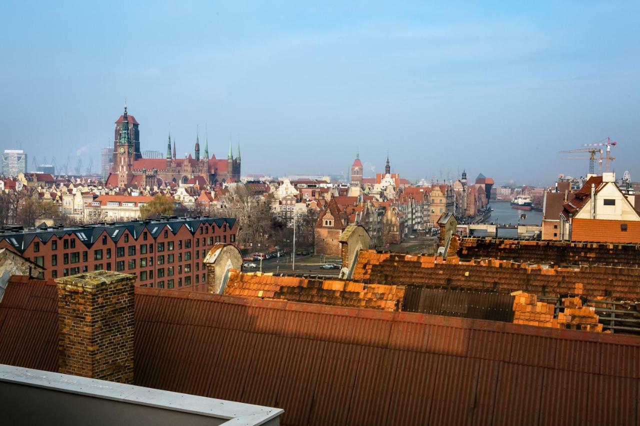 Apartament Z Basenem I Widokiem Na Motlawe Gdańsk Exterior foto